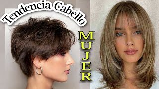 💯 Tendencias Cabello 202324 💇‍♀️ CORTES y ESTILOS de PELO para MUJERES de toda edad [upl. by Akamaozu140]