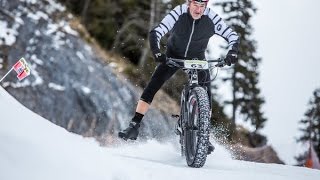 Snow Epic 2015 – Fatbike Winterfestival – Stage 3 – Downhill [upl. by Mosora]