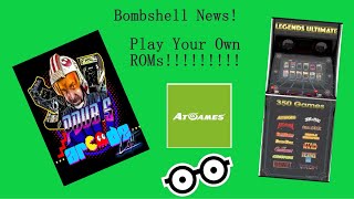 ATGames Legends Ultimate Arcade  Play Your Own ROMs  UPDATED REVIEW [upl. by Lauer]