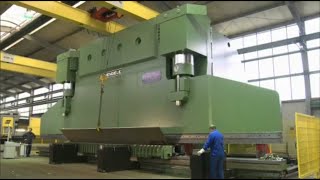 The Worlds Largest Press Brake Production Process How Press Work In Heavy Industrial Production [upl. by Llerrat]