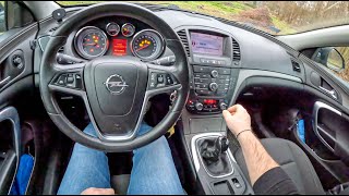 2010 Opel Insignia 16 Turbo ECOTEC 180HP 0100 POV Test Drive 1544 Joe Black [upl. by Nidroj713]