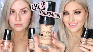 Affordable First Impression Review 💕 LA GIRL PRO COVERAGE FOUNDATION [upl. by Netta]