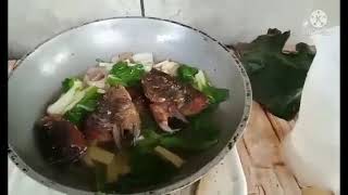 prito tilapia na may pechay [upl. by Cohe]