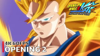 Dragon Ball Kai  Opening 2 4K 60FPS  Creditless  CC [upl. by Dominus]