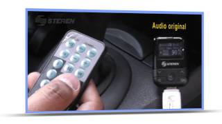 Transmisor de audio FM con entrada USBSDAUX para automóvil [upl. by Aaberg]