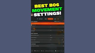 The BEST Black Ops 6 MOVEMENT Settings [upl. by Einnej]