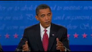 Obama  McCain 3rd Debate Part 5  Campaign Mudslinging [upl. by Anoek]