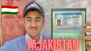 Tajikistan Sticker Visa 2024  Tajikistan Full Visa Process  Visa Fees Visa validity Process Time [upl. by Anawal717]