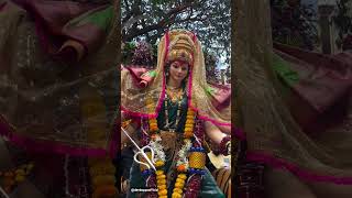 Parel chi devi visarjan🌺🥹devi matarani viralvideo trending shorts ytshorts [upl. by Deeyn]