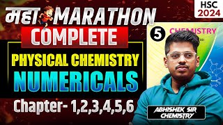 PHYSICAL CHEMISTRY MAHAMARATHON 1 tO 6  MAHAREVISION Class 12 BOARD EXAM 2024 Abhishek Sir ASC [upl. by Ttelrahc]