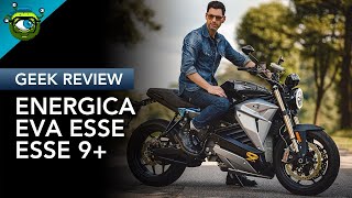 2021 Energica Eva EsseEsse 9 Review  Electric Sportsbike from the FUTURE [upl. by Alket]