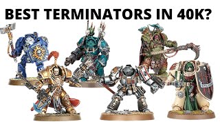 Ranking ALL THE TERMINATORS in Warhammer 40K [upl. by Ellard]