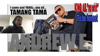 “Tamang Tama”  ANDREW EREACTION AND REVIEW [upl. by Lombard]