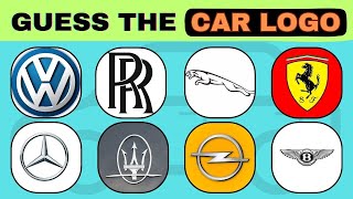 Guess The Car Logo  Car Brand Logo Quiz [upl. by Elleinaj]