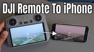 DJI RC2 Controller How to Transfer files from DJI Smart Controller to iPhone [upl. by Ogram]