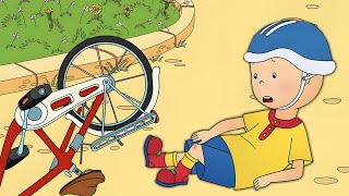 Caillou Learns to Ride a Bike  Caillou  WildBrain [upl. by Sliwa]