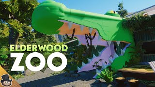 Building A Roadside Reptile House In Planet Zoo  Elderwood Zoo [upl. by Ledua]