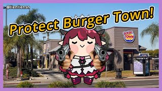 IRyS Defends Burger Town [upl. by Liban]