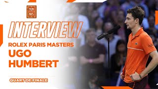 🎙️ Humbert en demifinales du Rolex Paris Masters   Rolex Paris Masters 2024 [upl. by Esela]