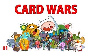 Adventure Time  CARD WARS w SwimmingBird941 01  iOS iPhone iPod iPad Android [upl. by Hgierb992]