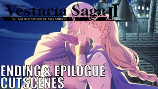 Vestaria Saga 2 Ending Cutscenes and Epilogue Sacred Sword of Silvanister [upl. by Nogam]