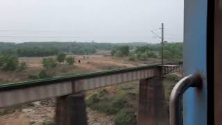 12022 BBN HWH Janshatabdi Express gallops post Ghatsila amp rapidly paces to 130kmph train railway [upl. by Attezi]