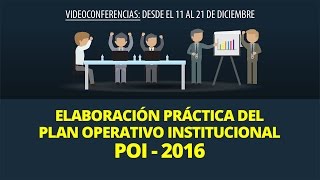 ELABORACIÓN PRÁCTICA DEL POI  2016 [upl. by Kathie]