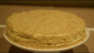 How To Make Homemade Easy and Fast Russian Honey Cake  Medoviy Tort  Check My Updated Video [upl. by Latreshia]