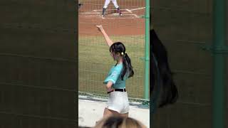 1130 衣宸宸宸 Angelia 黃潮降臨 應援 台灣山林隊VS台灣海洋隊斗六棒球場cheerleader 冬季聯盟 宸宸 [upl. by Ladonna]