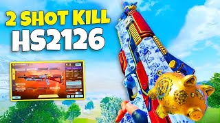 2 SHOT KILL BEST HS2126 LOADOUT CODM BR  Best HS2126 GUNSMITH in CODM BR 🤯 [upl. by Yalahs]