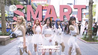 KPOP IN PUBLIC｜ONE TAKE LE SSERAFIM르세라핌）  ‘Smart’ dance cover by KEYME from Taiwan [upl. by Suk]