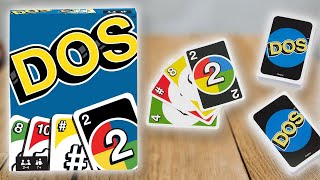 DOS KARTENSPIEL  Spielregeln TV Spielanleitung Deutsch  MATTEL GAMING UNO Original [upl. by Yecac215]