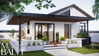 Simple and Elegant Modern Bungalow House Design Low Budget  3Bedroom [upl. by Beard677]