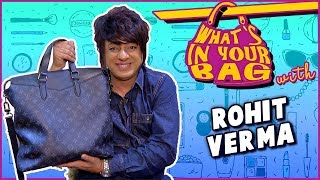 Rohit Verma’s Handbag Secret Revealed  What’s in Your Bag  TellyMasala [upl. by Lorre137]