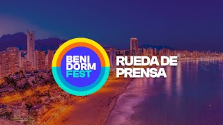 Rueda de prensa no clasificados segunda semifinal  Benidorm Fest 2024 [upl. by Anama]