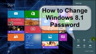 How to change windows 8 Password  Fast amp Easy [upl. by Yorke581]