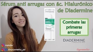 Nuevo Diadermine Sérum Facial Anti Arrugas con Ácido Hialurónico Lift Végétal Actif tinycosmetics [upl. by Suciram495]