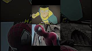 Invincible Vs Sony SpiderMan marvel dc starwars invincible spiderman [upl. by Quartis]