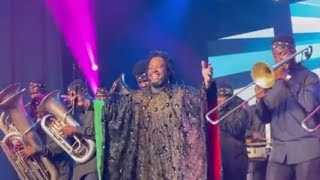 DrSonnie badu powerful praise🎤 jam at rhythms of Africa 2023🎹🥁🔥🔥 [upl. by Nospmis]