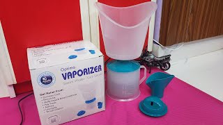 Apollo Pharmacy Optima Vaporizer Steam Inhaler  How to Use Steam Vaporizer [upl. by Calvo]