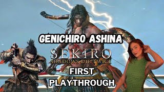 Genichiro Ashina Sekiro First Playthrough [upl. by Victory]