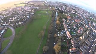 March Cambs Cambridgeshire From Above Drone Footage [upl. by Nycila]