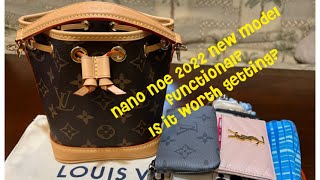 Louis Vuitton new NANO NOEMy thoughts [upl. by Yrallam66]