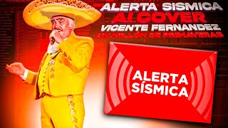 ALERTA SISMICA AI COVER VICENTE FERNÁNDEZ UN MILLÓN DE PRIMAVERAS [upl. by Novyad]