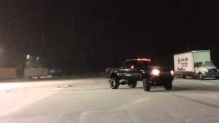 Powerstroke donutsfun in the snow [upl. by Enriqueta311]