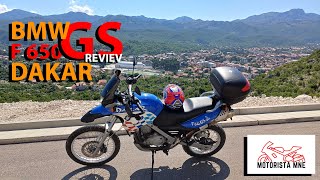 BMW F650 GS DAKAR  RECENZIJA [upl. by Yasibit253]