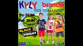 LV378  KYLYBRANDILI CONJUNTOS MISTOS 4 ao 10 [upl. by Lleynad373]