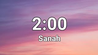 Sanah  200 Tekst [upl. by Ashla]