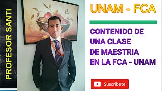 QUE SUCEDE EN UNA CLASE DE MAESTRIA EN LA FCA  UNAM [upl. by Marlen]