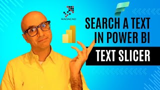 Search a Text value in Power BI report with new Text Slicer [upl. by Annabelle726]